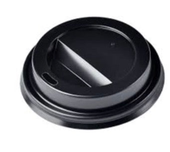 Plastic lids 12oz Black (Pack size 1000)