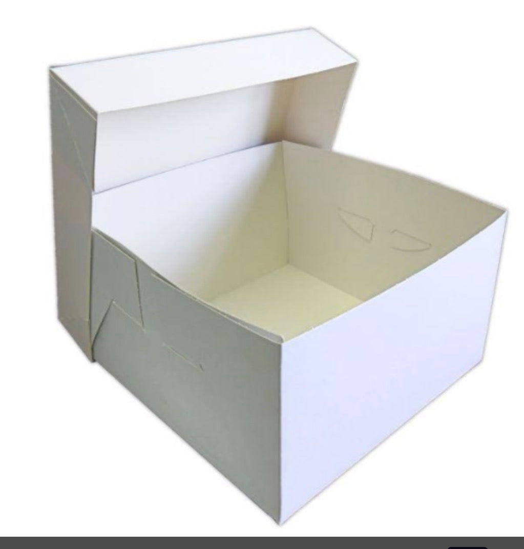 Wedding Cake Box and Lid 12x12x6" (Case 50)