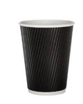 Ripple Cups 12oz Black (Pack size 500)