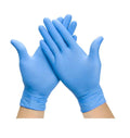 Medium Blue nitrile powder Free gloves (case 100)