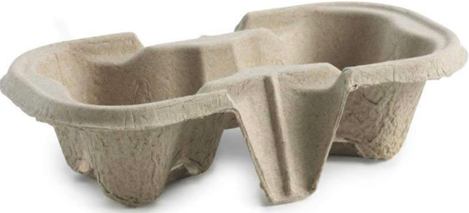 Moulded fibre 2 cup carriers (Case 320)